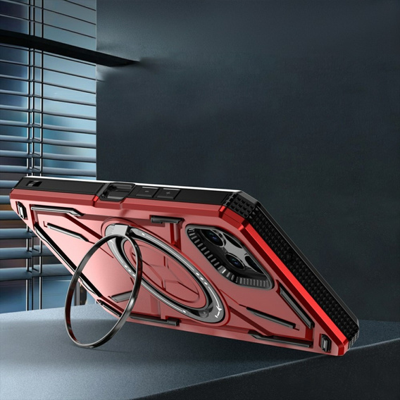 Case for T Phone 2 5G, Heavy Duty Ring, red