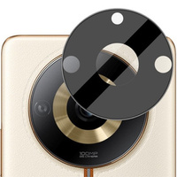 BENKS Kevlar Case for Realme 11 Pro / 11 Pro +, for MagSafe, Carbon Fiber, black