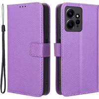 Flip case for Xiaomi Redmi Note 12 4G, Wallet Smart Magnet, purple