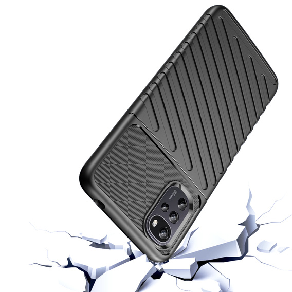 Case for Motorola Moto G22, Thunder, black