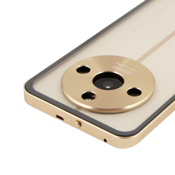 1 x Case for Realme 11 Pro 5G / Pro+ 5G, Frame Case, gold