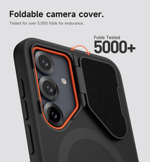 Suritch Shockproof case with stand and MagSafe for Samsung Galaxy S25 FE