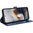 Flip case for Motorola Moto G56 5G, Wallet Rhombus, blue