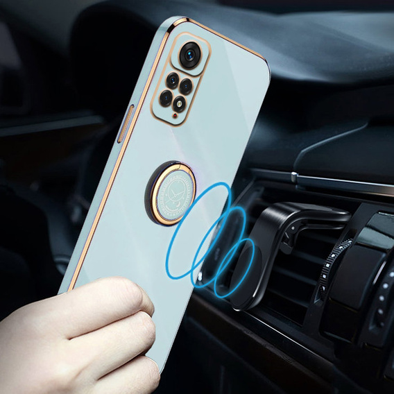 Case for Xiaomi Redmi Note 11 / 11S, Electro Ring, mint