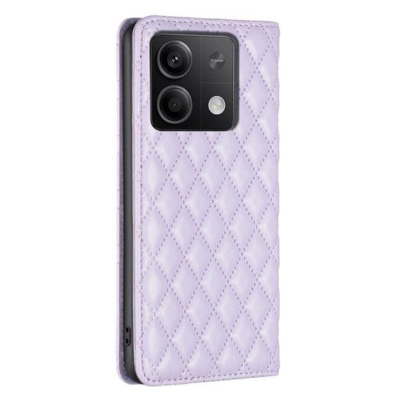 Flip case for Xiaomi Redmi Note 13 5G, Wallet, BINFEN COLOR, purple