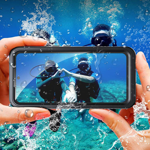 IP68 Waterproof Case for Samsung Galaxy A54 5G, black