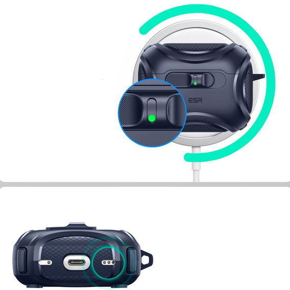 ESR Cyber FlickLock MagSafe Headphone Case for Apple AirPods Pro 3