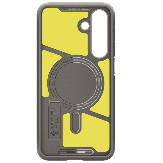 Spigen Tough Armor Mag – armoured case with MagSafe ring for Samsung Galaxy S25 FE