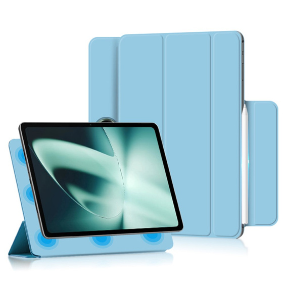 Case for OnePlus Pad, Magnetic, Smartcase, blue