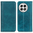 Flip case for OnePlus 13, Split Leather, green