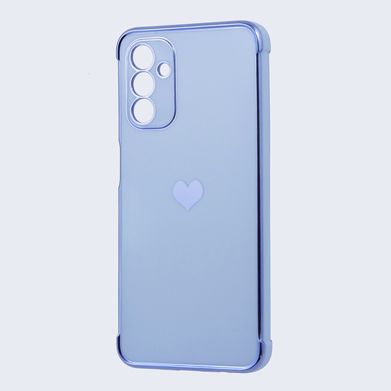 Case for Samsung Galaxy A13 5G, Electro heart, blue