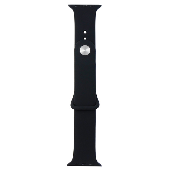 Silicone strap for Apple Watch 1/2/3/4/5/6/7/8/SE/ULTRA 42/44/45/49mm - Black