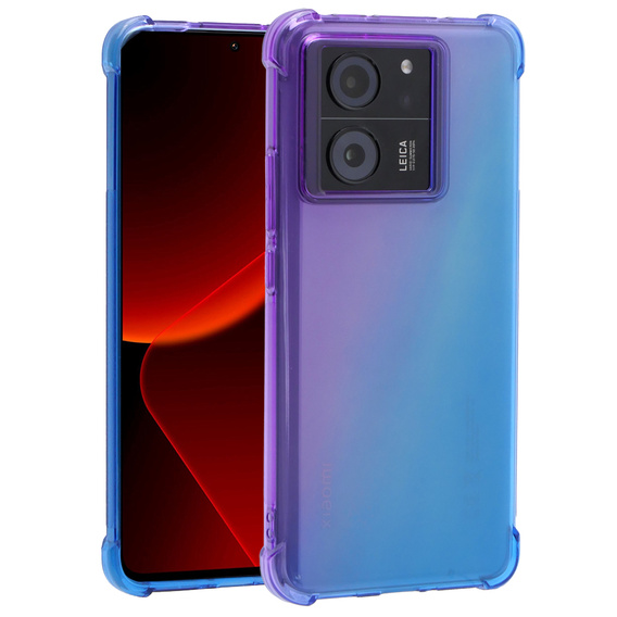 Case for Xiaomi 13T / 13T Pro, Gradient Dropproof, Purple / blue