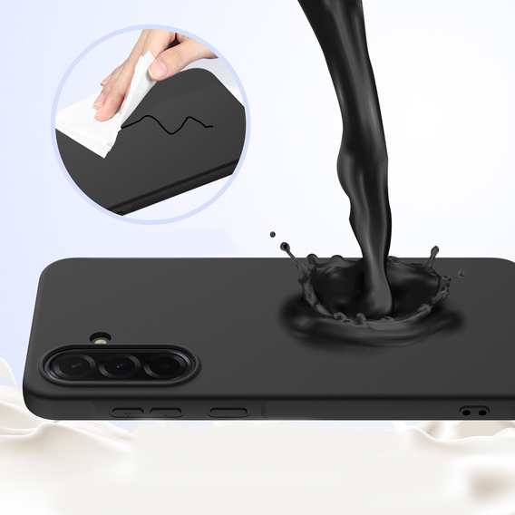 Silicone Lite Case for MagSafe for Samsung Galaxy A37 5G, black