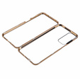Case for Samsung Galaxy A16, Magnetic Dual Glass, gold