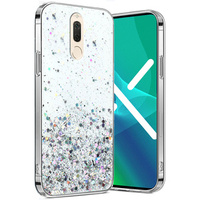 Case for Huawei Mate 10 Lite, Glittery, transparent