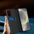 Flip case for Samsung Galaxy A56 5G, Smart View Wallet, black