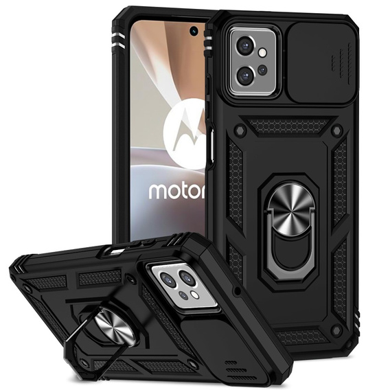 Case for Motorola Moto G32, CamShield Slide, black