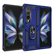 Armor Case for Samsung Galaxy Z Fold 4 5G, Nox Case Ring, blue