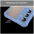 Armoured case for Samsung Galaxy S25 FE, for MagSafe, matt black
