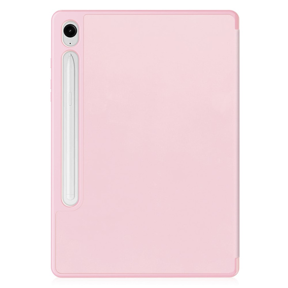 Case for Samsung Galaxy Tab S10 Lite / S10 FE / S9 FE, Smartcase with stylus space, pink