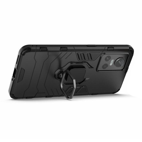 Case for Realme GT Neo 3, Kickstand Ring, black