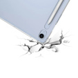 Case for Samsung Galaxy Tab S10 FE+ Plus, Silicone, transparent