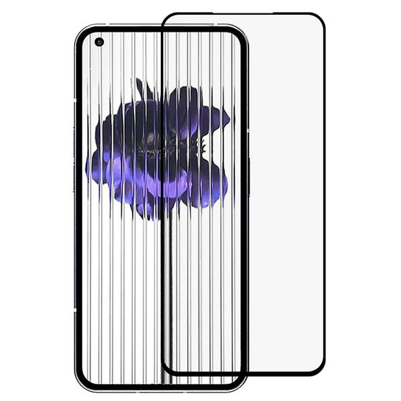 3D Tempered Glass for Nothing Phone 1, black
