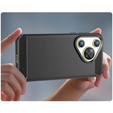 Case for Huawei Pura 70, Carbon, black