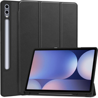 Case for Samsung Galaxy Tab S10 Ultra, Smartcase with stylus space, black