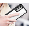 Case for Samsung Galaxy S23 FE, Fusion Hybrid, transparent / black