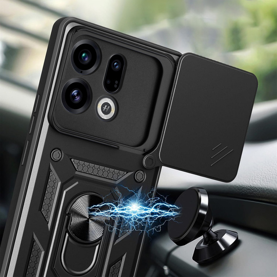 CamShield Slide armoured case with camera cover and ring for Oppo Find X9