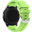 Silicone strap Twill Texture 20mm, Cyan
