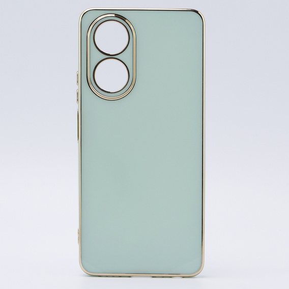 Case for Oppo A58 4G, Glamour CamShield, mint