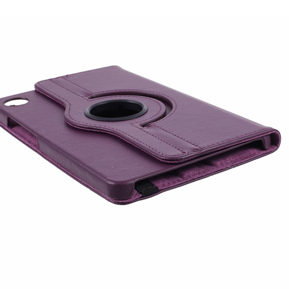 Case for Samsung Galaxy Tab A9 TB330FU 10.95", Rotating 360, purple