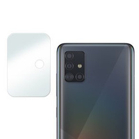 Tempered Camera Glass for Samsung Galaxy A71, transparent