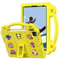 Children's case for iPad 10.9 2022 10 Gen, Cute Patterns, with stand, yellow