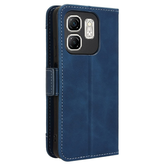 Flip case for Infinix Hot 50i 4G, Card Slot, dark blue