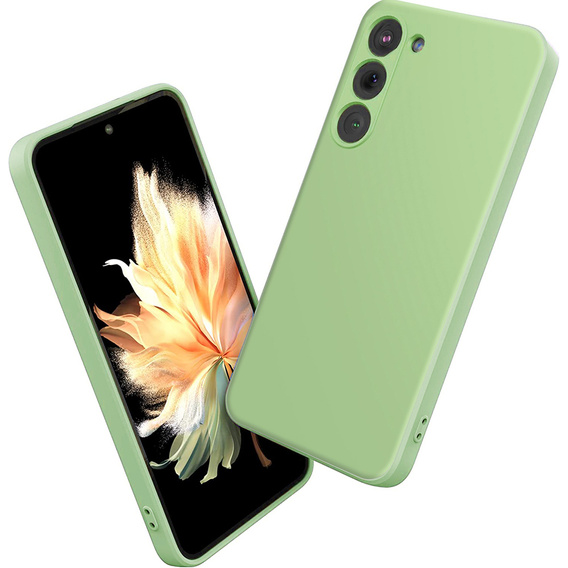 Case for Samsung Galaxy S23 5G, Silicone Lite, green