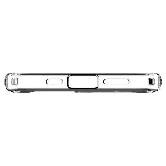 Spigen case for iPhone 16E, Ultra Hybrid, transparent + 9H Tempered Glass