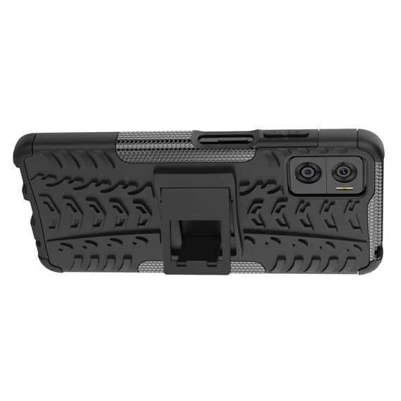 Case for Motorola Moto E22 / E22i, Tire Armor, black
