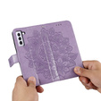 Flip case for Samsung Galaxy S21 FE, Mandala, purple