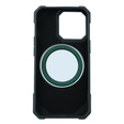 Case for iPhone 13 Pro, Heavy Duty, for MagSafe, green