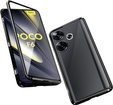 1 x Case for Xiaomi Poco F6, Frame Case, black