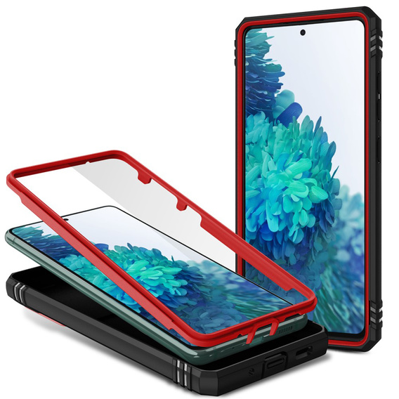Case for Samsung Galaxy S20 FE, CamShield Slide, red