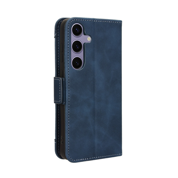 Flip case for Samsung Galaxy S25 FE, Card Slot, dark blue