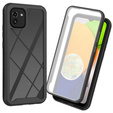 Case for Samsung Galaxy A03, Shockproof, with film, black