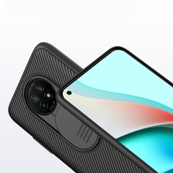 Case for Xiaomi Redmi Note 9T 5G, Armored Nillkin, CamShield Pro, black