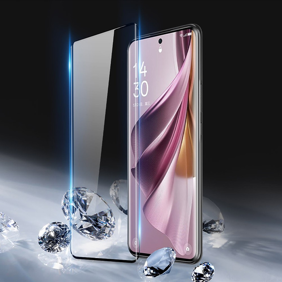 Tempered Glass for Oppo Reno 10 / 10 Pro 5G, Dux Ducis full screen, black