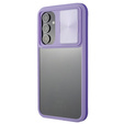 Case for Samsung Galaxy S23 FE, Slide Camera, purple